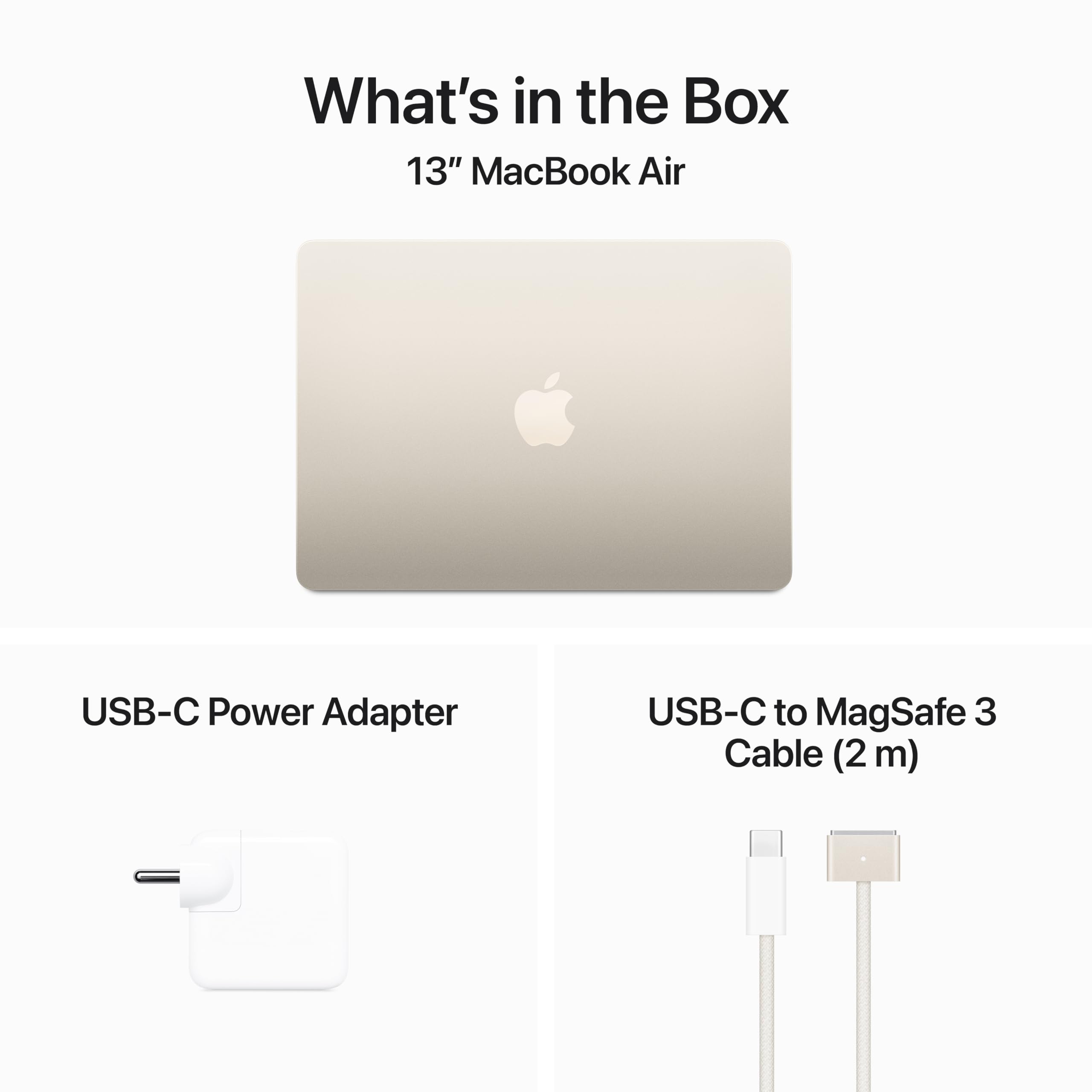 Apple 2024 MacBook Air (13-inch, Apple M3 chip with 8‑core CPU and